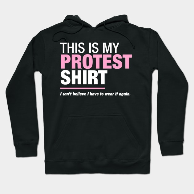 Womens March Protest Shirt Hoodie by fishbiscuit